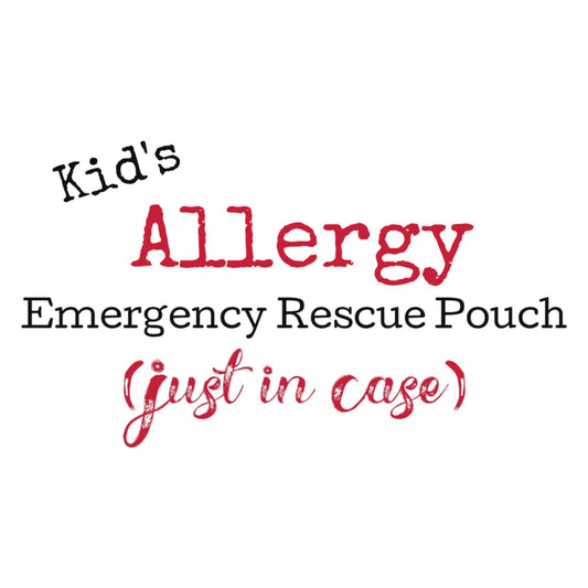 Kid's Allergy Emergency Rescue Pouch