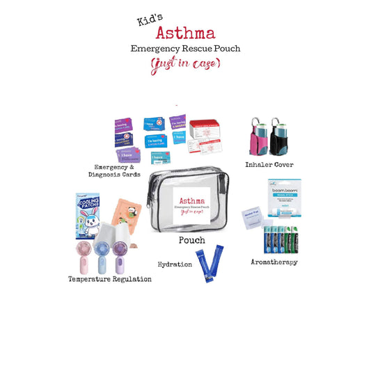 Kid's Asthma Emergency Rescue Pouch
